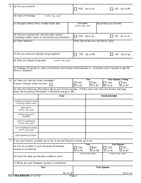 Supplemental Security Income Application Sample Free Download