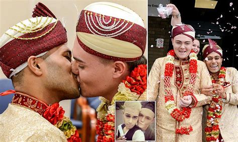 Groom Becomes First UK Muslim To Have A Same Sex Marriage Daily Mail Online