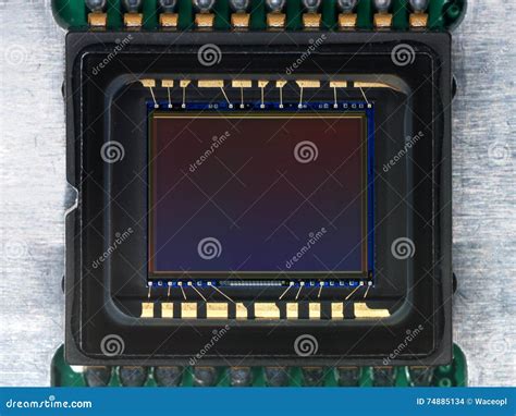 Ccd Detector From Camera Stock Photo Image Of Current 74885134