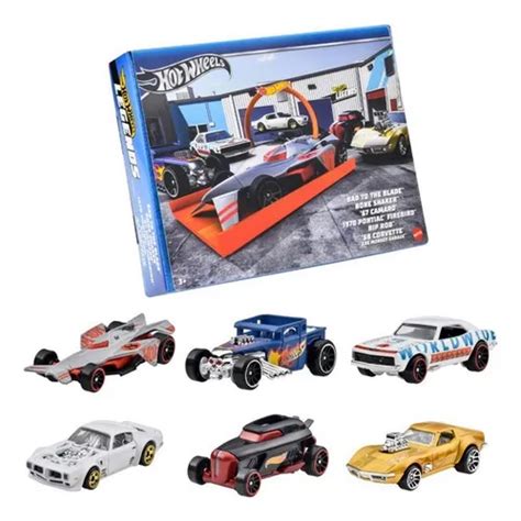 Box Set C Miniaturas Carros Legends Mattel Hot Wheels Parcelamento Sem Juros