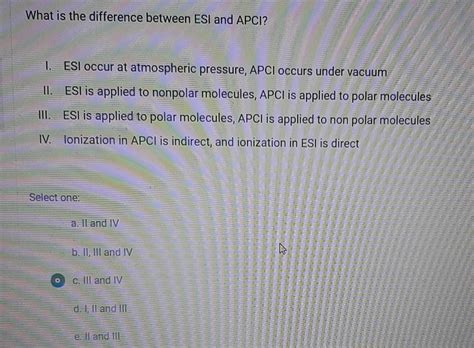 Solved What Is The Difference Between Esi And Apci Esi Chegg