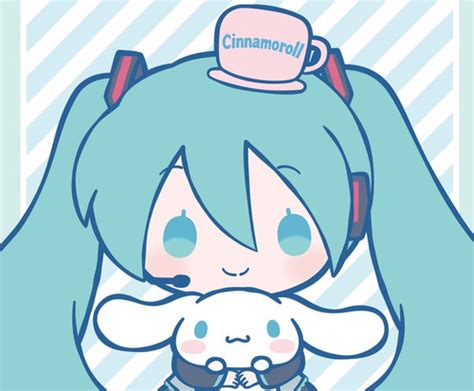 Sanrio X Hatsune Miku Hatsune Miku Plush Wekestore