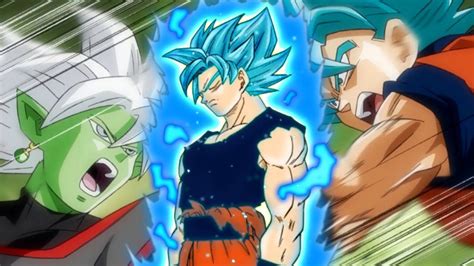 Mastered Super Saiyan Blue Goku Vs Fusion Zamasu Explained Anime