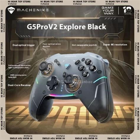 Machenike Gamepad G Pro V Three Mode Optical Gamepad Collection Edition Hot Swap Hall Rocker