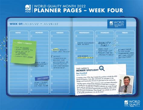 Week 4 Planner Pages | PDF