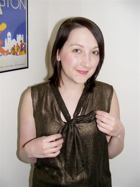 Studio Pussy Bow Blouse Almond Rock