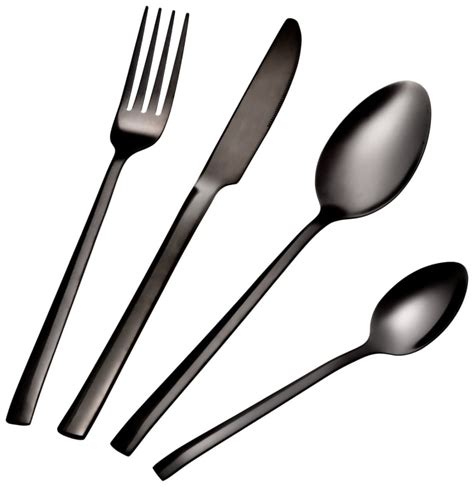 Nickel Contemporary Cutlery Set 16pc Cutlery Bandm Stores