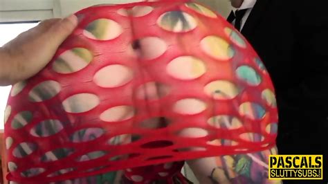 Tattooed Whore Gets Ass Rammed