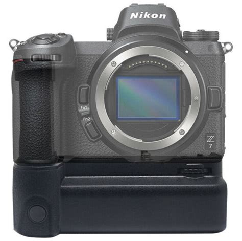 This Third Party Battery Grip For Nikon Z6z7 Cameras Has A Shutter