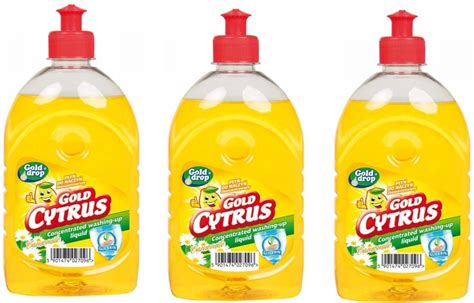 Płyn do naczyń Gold Cytrus Gold Drop 500ml x3 11787520532 Allegro pl