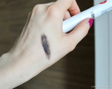 Объёмная тушь Luxvisage Perfect Color Веер пышных ресниц в оттенке ...