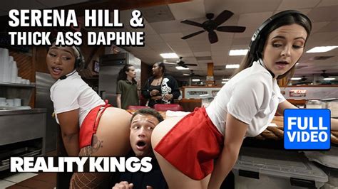 Reality Kings Waitresses Thick Ass Daphne Serena Hill Liven Up Their Shift With A Steamy