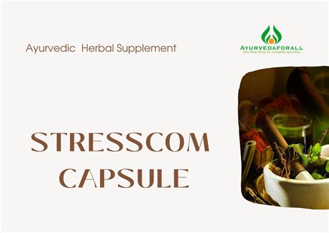 STRESSCOM CAPSULE- Benefits, Ingredients, Indications, Dosage, Usage ...