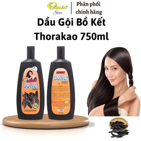 Dầu gội bồ kết Thorakao 750ml ,Mềm Mượt Tóc . | Shopee Việt Nam