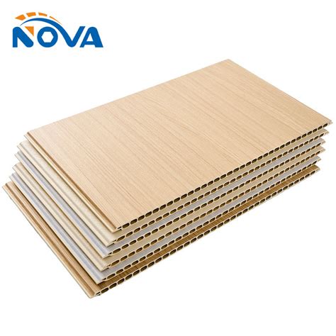 Fireproof Mm Bamboo Charcoal Fiber Integrated Wood Veneer Wpc Indoor