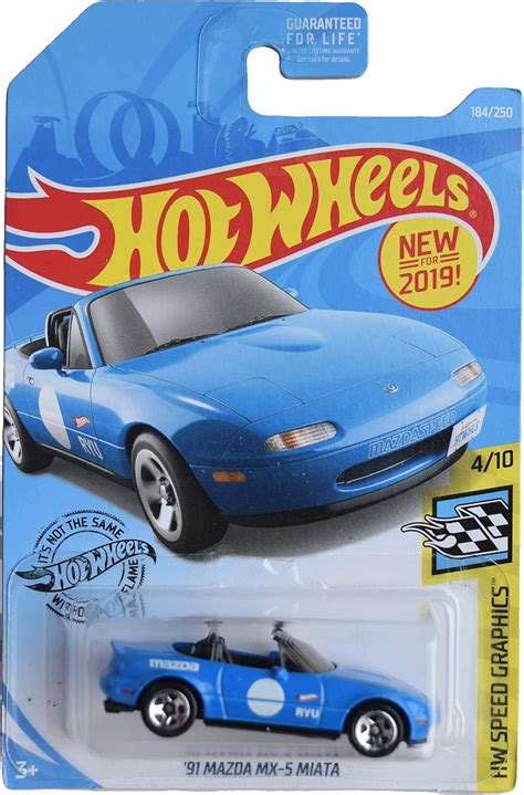 Amazon Hot Wheels 91 Mazda MX 5 Miata Toys Games
