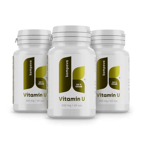 Vitamin U - proti žaludečním vředům • kompava.cz