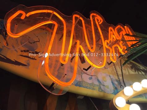 Glass Tube Neon Sign Ampang Selangor Kuala Lumpur Kl Malaysia