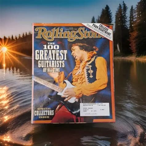 Rolling Stone Magazine 2003 Jimi Hendrix Greatest Guitarists Eddie Van