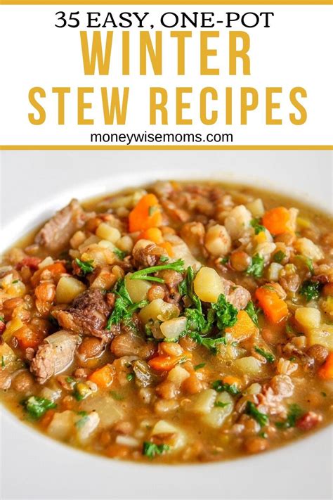 35 Winter Stew Recipes | Winter stew recipe, Stew recipes, Vegetarian ...