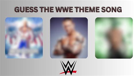 Guess The Wwe Theme Easy Youtube