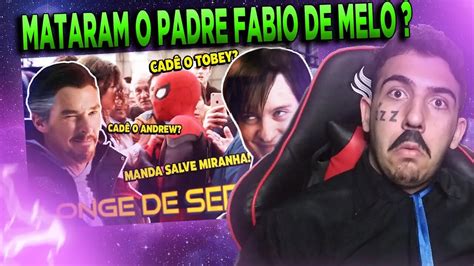 Pastor React Par Dia Trailer Homem Aranha Manda Salve