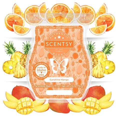 Sunshine Mango Scentsy Bar Shop Scentsy Online
