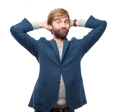 Free Psd Smiling Businessman Having Fun