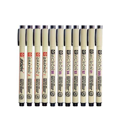 Купить линер, маркер Pigma Япония толщина 02 мм - Мой Постер