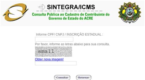 API De Consulta SINTEGRA AC Infosimples