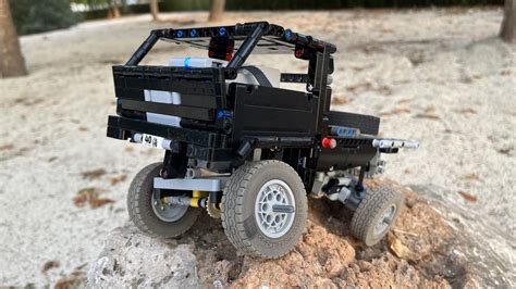 lego moc lego technic mini trial truck  legotechnicmocstudio