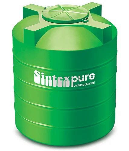 Sintex Pure Antibacterial Triple Layer Water Tank At Rs Litre