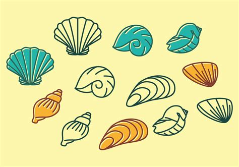 Sea Shell Free Vector Art 4506 Free Downloads