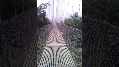 Nepals Second Longest Suspension Bridge Youtube