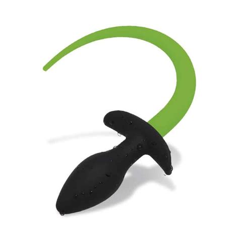 Plug Anal Con Cola Que Brilla En La Oscuridad Belover