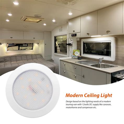 12v Led Ceiling Light 12v Opal Roof Lamp Modern Roof Light Opal