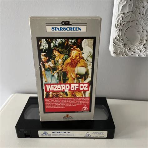 Vintage Vhs Tape The Wizard Of Oz Th Anniversary Eur