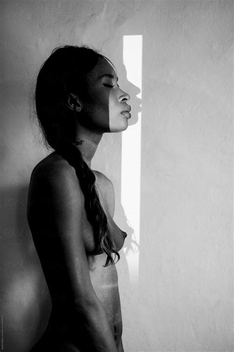 Naked African American Woman Catching The Light By Stocksy Contributor Beatrix Boros Stocksy