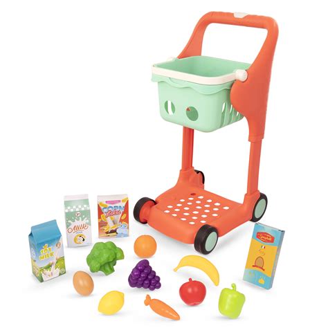 Shop & Glow Toy Cart | Musical Shopping Cart | B. toys