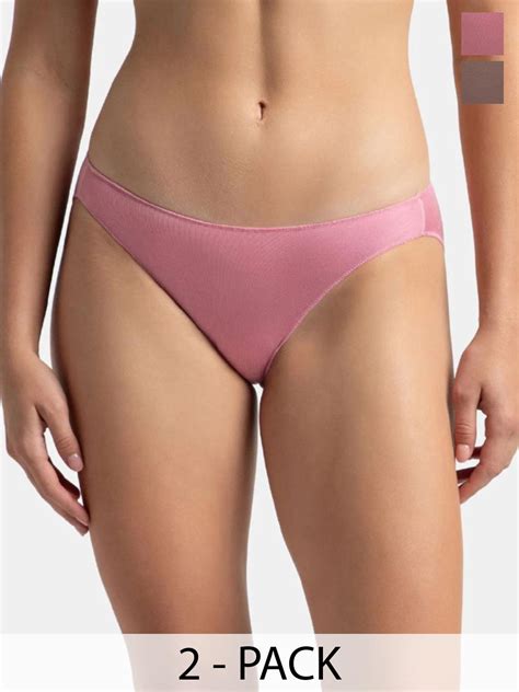 Buy Jockey Pack Of 2 Medium Coverage Micro Modal Bikini With StayFresh Treatment 1803 Briefs