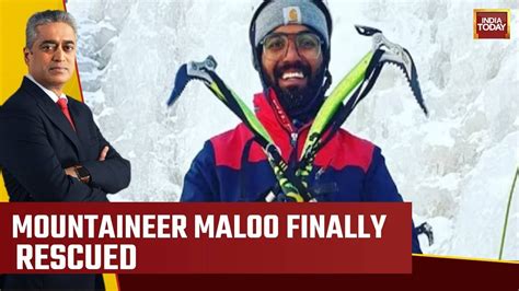 Missing Indian Climber Anurag Maloo Rescued Alive After 4 Day From