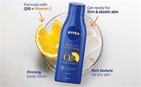 Nivea Q Straffende Reichhaltige K Rperlotion Mit Vitamin C Ml