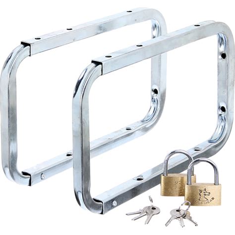 Крюки с замками д/лестницы 282x138 мм, оцинкованная сталь, 2 шт GAH ...