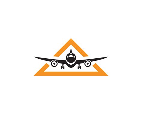 aircraft airplane airline logo label journey air travel airliner