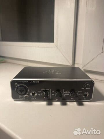 Behringer umc22 звуковая карта (внешняя) купить в Санкт-Петербурге ...