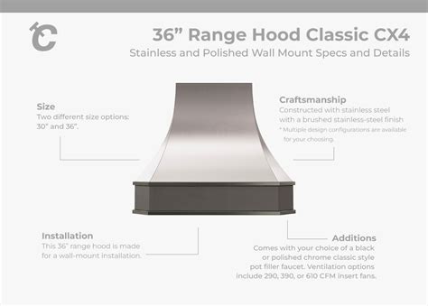 Upgrade Your Kitchen With Coppersmiths 36 Range Hood