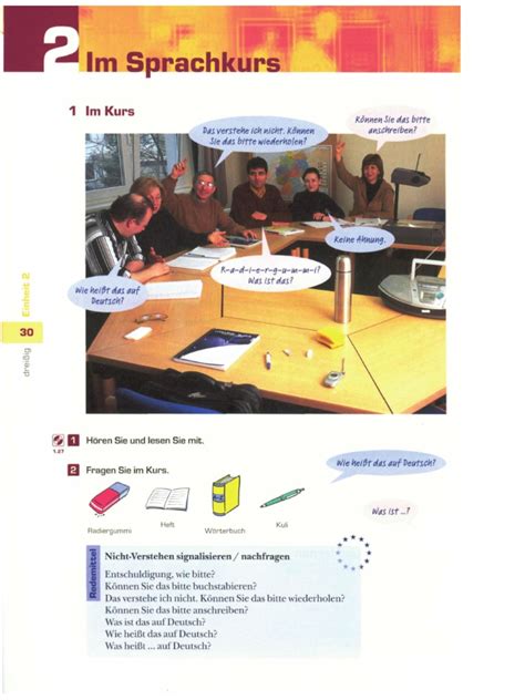 Studio D A1 Einheit 2 | PDF