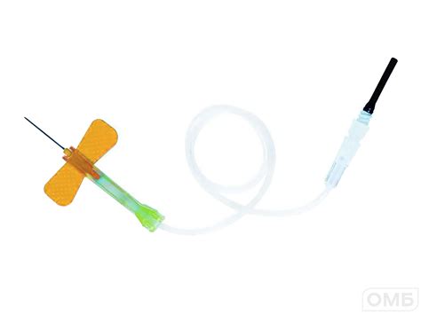 Игла-бабочка с защитным механизмом от укола Improsafe (Blood collection ...