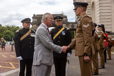 Royal Welcome Home From Mali For The Welsh Cavalry The British Army