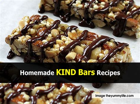 Homemade KIND Bars Recipes